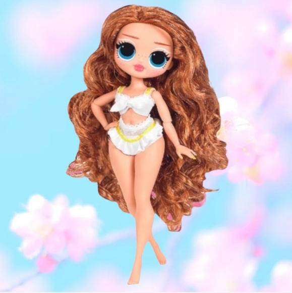 L.O.L Surprise! O.M.G. Swim Doll Coastal Q.T. White Dress 9 Inches‎ - Picture 1 of 15